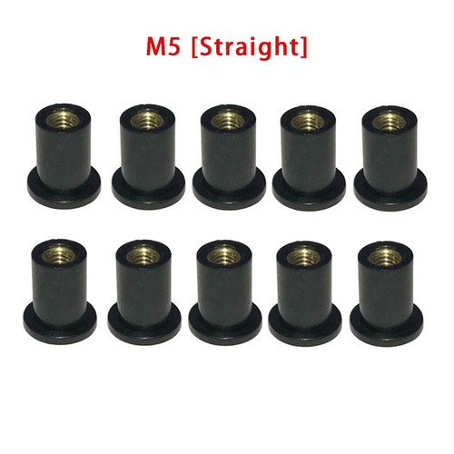 M4/M5/M6 Rubber Well Nuts for Motorcycle Windshield Expansion Brass Nuts Fairing - Picture 12 of 14