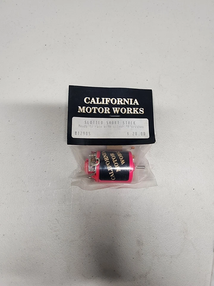 Винтажный комплект матового двигателя California Motor Works - Изображение 2 из 4
