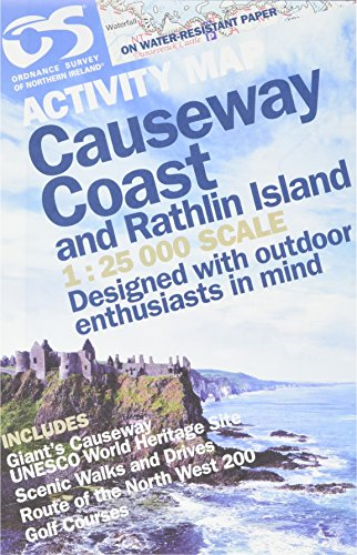 Causeway Coast Activity Map | Weather-Resistant |... - Land & Property Services - Foto 1 di 1