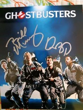 Bill Murray / Dan Aykroyd Ghostbusters Signed 8x10 COA W/Matching Sticker 