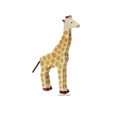 Holztiger Holzfigur Giraffe Holzspielzeug