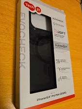 Tech21 Evo Check Impact Protection MagSafe Case iPhone 17 Pro Max (Smokey/Black)