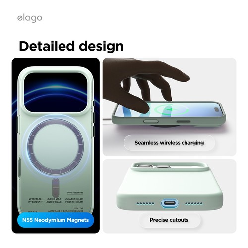 iPhone 17 Pro Max Hülle - elago® iPhone 17 Pro Max MagSafe Silikon Case - Bild 85 von 330