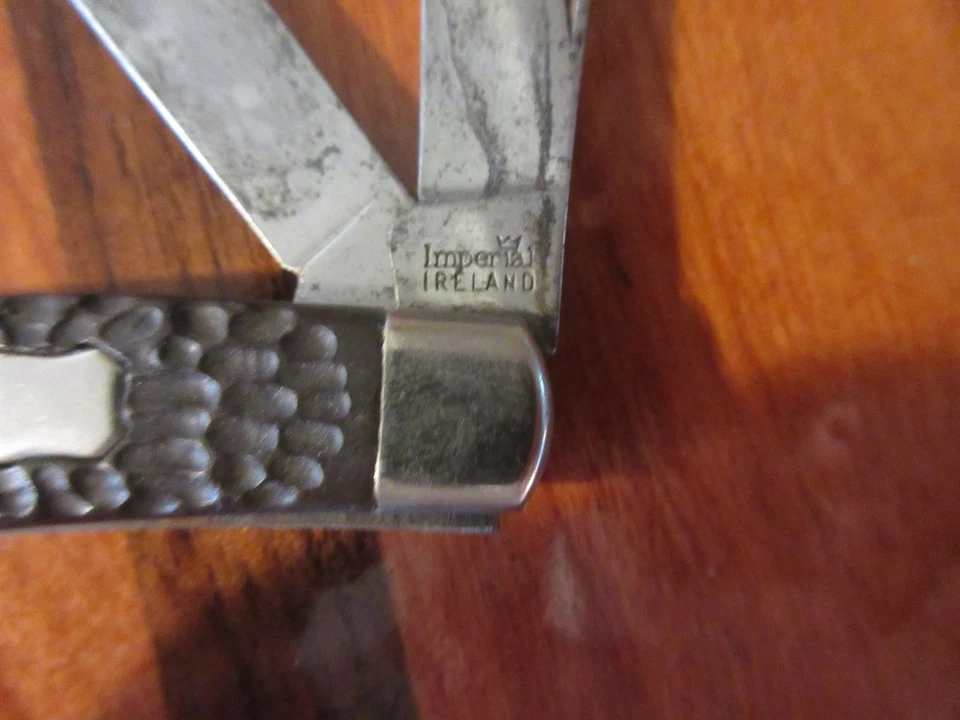 Imperial Ireland коричневый рифленый Delrin ручки 3 лезвия Stockman и 2 другие - Изображение 4 из 4