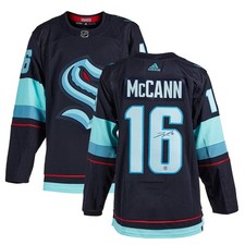 Jared McCann Autographed Seattle Kraken Adidas Jersey
