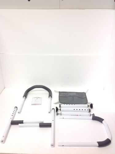 NEU Agrish AG-ZLB12011-L-DG Bettgitter für ältere Erwachsene mit Licht/Tasche - Bild 11 von 16