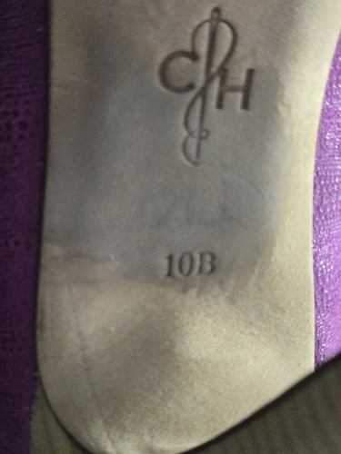 Womens COLE HAAN W/Nik* Air Chelsea Magenta Platform Leather 4.5" Heel Size 10B - Picture 7 of 11