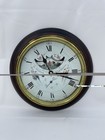 Reproduction G. Stones Blackburn England Wall Clock Roman Numerals 10.5” Battery