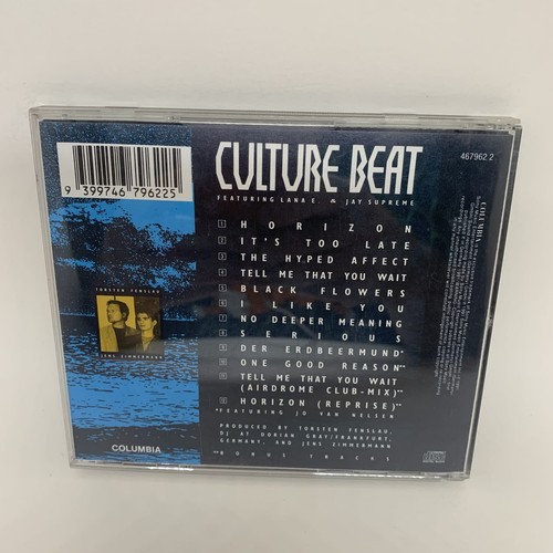 Álbum CD Culture Beat Horizon MUY BUEN ESTADO Envío Gratis - Imagen 2 de 4