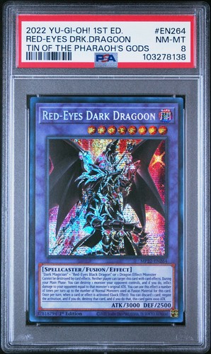 Yu-Gi-Oh! - Red-Eyes Dark Dragoon 2022 MP22-EN264 1st Edition PSA 8