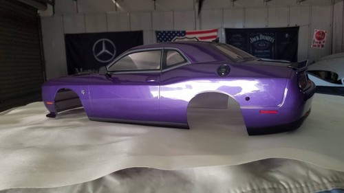 Kyosho Radio Control 1/10 2015 Dodge Challenger Srt Hellcat Plum Crazy Purple De - Bild 6 von 9