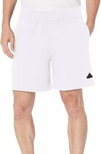 NEW Adidas Men’s Z.N.E. Premium Shorts  White ADIDAS Shorts Men’s Size 3XLarge