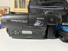 Sony Handycam CCD-TR93 Video 8mm Camcorder Tested Working With New tape