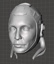 Fourth Sister Ver A Star Wars 1:12 scale custom unpainted Head 6" Action Figure