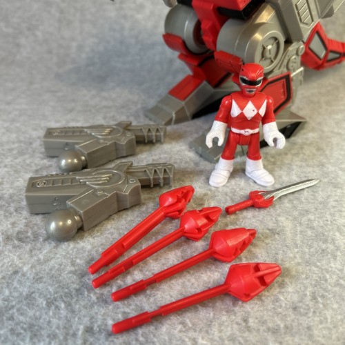 Fisher-Price Imaginext Power Rangers Red Ranger and T-Rex Sword Launchers - Picture 2 of 11