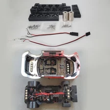 Wireless Power Supply Magnetic Body Mount Modified For MJX Hyper Go 7303 1/7 RC