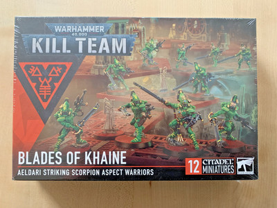 Games Workshop W40k Kill Team Aeldari Blades of Khaine (10 Plastik-Miniaturen)