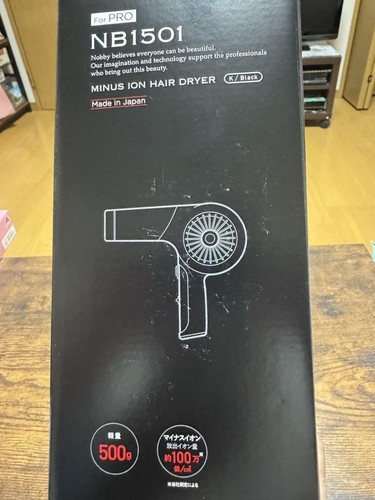 TESCOM Negativionen Haartrockner Schwarz NB1501 Nobby 1200W AC100V - Bild 2 von 6