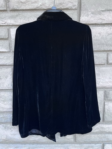 Spolverino blazer in velluto Eileen Fisher XXS  - Foto 8 di 8