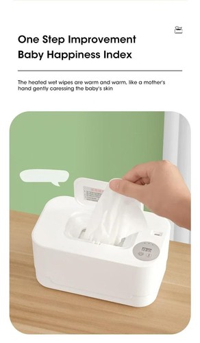 Scaldasalviette per Bambini Riscaldatore con Display LED Dispenser Asciugamani Bagnato Carica USB Portatile - Foto 9 di 24