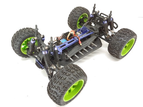 Exceed RC 1/10 4x4 RC Brushed Monster Truck ARTR (Junk Body) Used - Picture 6 of 13