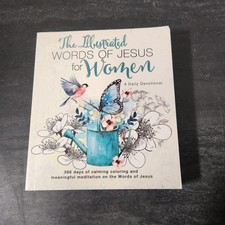 The Illustrated Words of Jesus for Women Devotional Carolyn Larsen Softcover