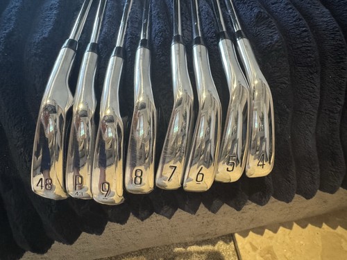 Titleist T200 Irons 2024 AMT Black Reg 4-PW +GW (8 clubs). Excellent Condition