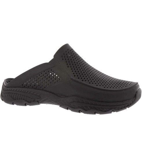 Skechers Herren Foamies Creston Ultra Havanna schwarz Slipper Clogs Größe 7 neu mit Etikett