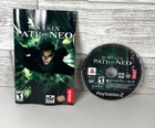 The Matrix Path of Neo, PS2 Disc & Manual Only, Authentic PlayStation 2 *Tested*