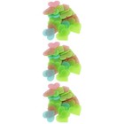  3 Count Nursery Wall Decal Heart Stickers for Kids Glow Dark Decals