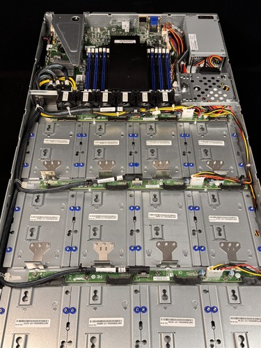 TYAN GT86C-B5630 1U SERVER 1x XEON 8 CORE SILVER 4110 2.1GHz 32GB RAM 12x 3.5" - Picture 4 of 5