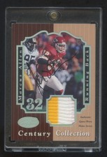 2000 LEAF CERTIFIED MARCUS ALLEN CENTURY COLLECTION AUTOGRAPH GW PATCH #ED 20/21