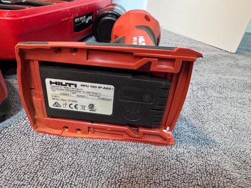 HILTI NPU 100-A IP A22 Cordless Knockout Punch Kit 3/4" to 2" - Picture 21 of 23
