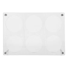 Trading Cards Display Stand: Acrylic Display Frame For 65mm/2.56" Baseball