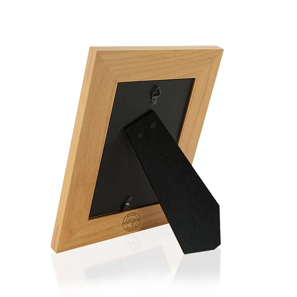 - Marco de madera natural grabado con pata de perro, el mejor perro de todos los tiempos, perro conmemorativo... Foto 2 de 4