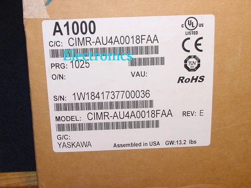 CIMR-AU4A0018FAA AC Drive CIMR-AU4A0018FAA - Picture 2 of 4