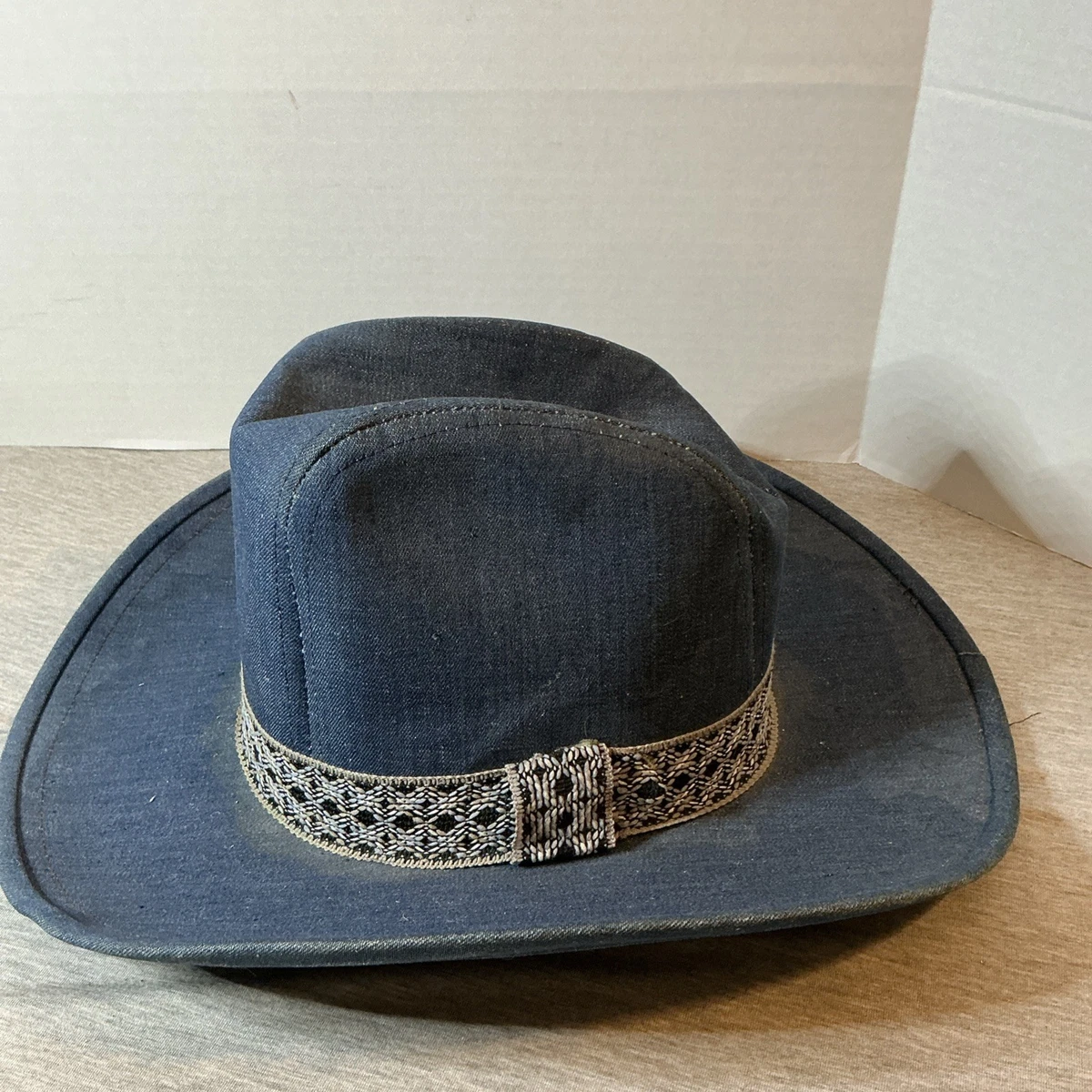 denim cowboy hat products for sale | eBay