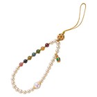  Phone Holder Lanyard Pearl Charm Beaded Accessory Anti Theft Strap