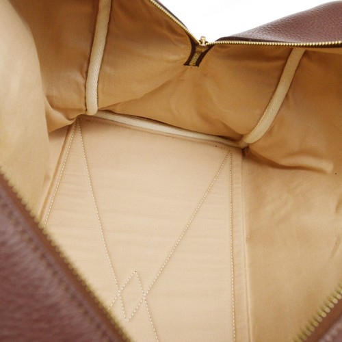 Bolso de Mano Hermes Mocha Taurillon Clemence Victoria 43 B□C XX40380 - Imagen 9 de 11