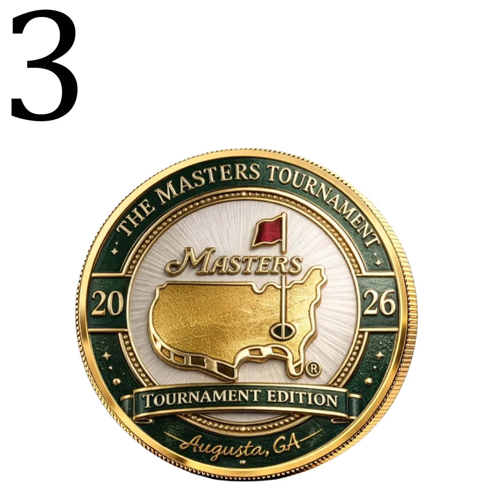 Masters Tournament Commemorative Coin