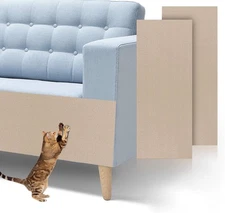 Palksky DIY Climbing Cat Scratcher Mat, 2Pack Beige 39.4X15.8 