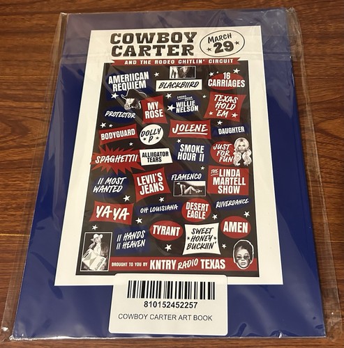 BEYONCE COWBOY CARTER ART BOOK SOLD OUT RARE IN HAND - Bild 2 von 2