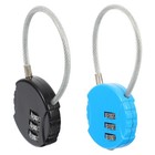  6 stücke Suitcase Rucksack Lock Travel Padlock 3 Zahlen Kombinationssperre