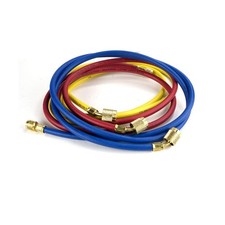 Yellow Jacket 22985 45 Degree SealRight Fitting, 60", Red/Yellow/Blue (Pack o...