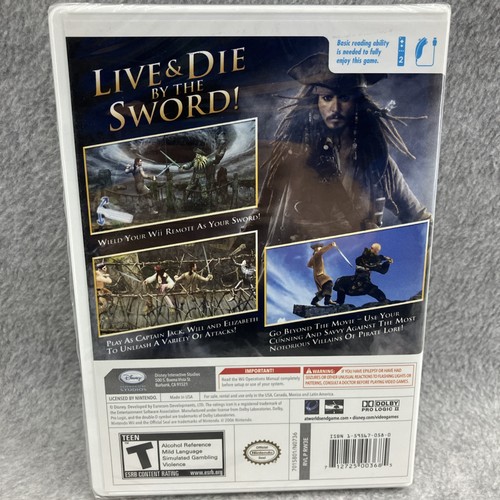 Fluch der Karibik am Ende der Welt (Nintendo Wii Spiel, 2006) NEU SEALED - Bild 2 von 2