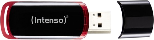 Intenso USB Stick 16GB Business Line – USB 2.0, Schwarz - Afbeelding 3 van 3