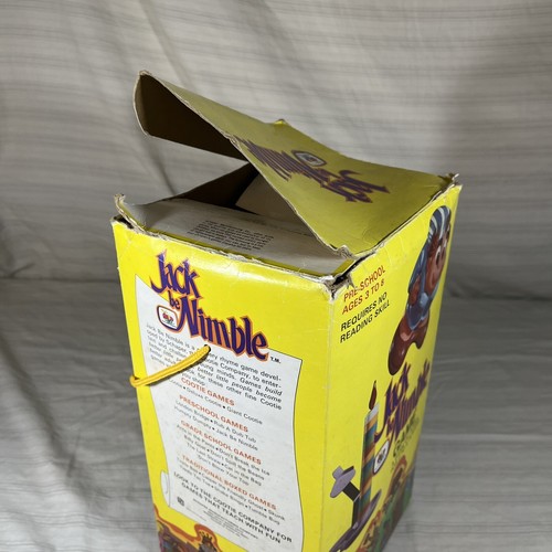 RARE Vintage Schaper Jack Be Nimble Game Pre-School Candlestick Jumper 1974 - Picture 14 of 14