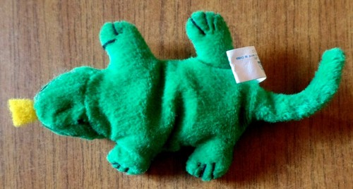 Vintage Oriental Trading Co. Plush Little GECKO Toy - Picture 4 of 5