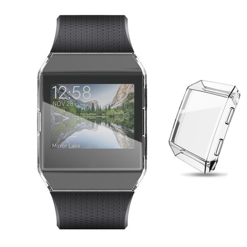 Custodia TPU Armatura Protezione Schermo Protezione Schermo Salva Scudo per Fitbit Ionic - Foto 3 di 7