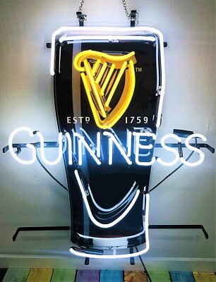 Guinness light up sign Clearance